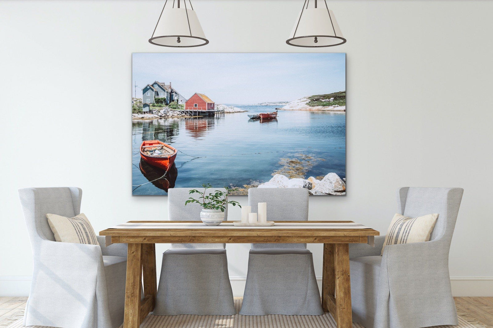 Fishing Cove - Hamptons and Coastal Style Photographic Print - I Heart Wall Art