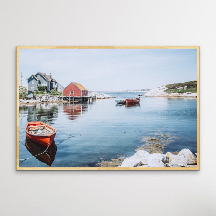 Fishing Cove - Hamptons and Coastal Style Photographic Print - I Heart Wall Art