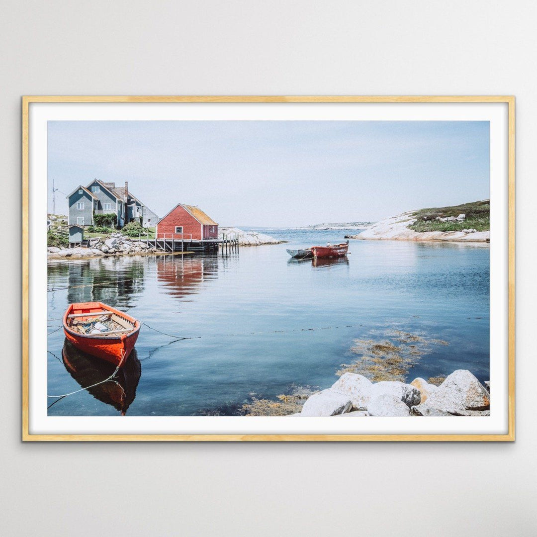 Fishing Cove - Hamptons and Coastal Style Photographic Print - I Heart Wall Art