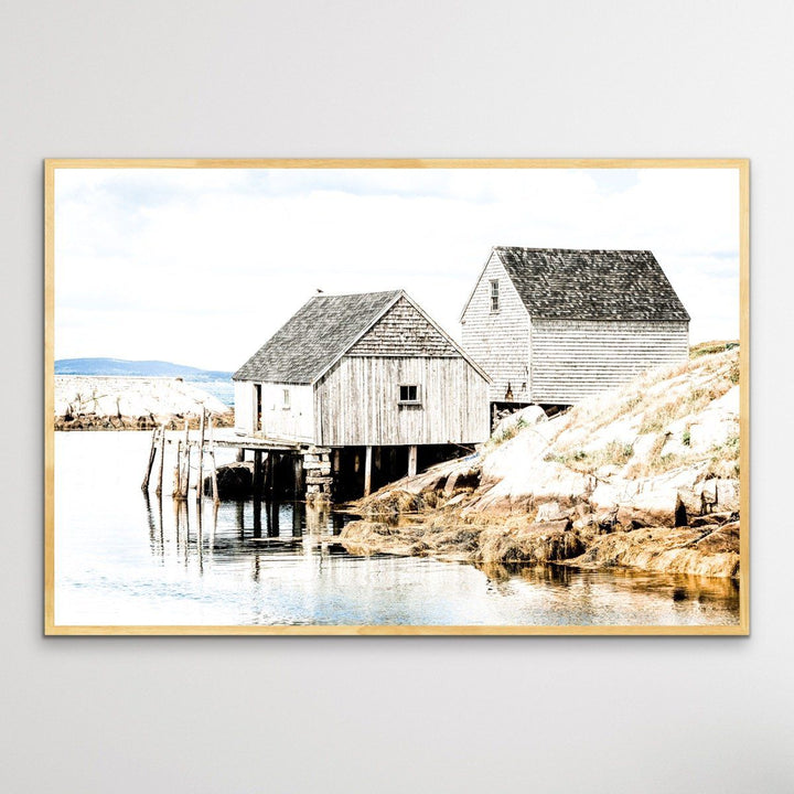Fishing Hut - Hamptons and Coastal Style Photographic Print - I Heart Wall Art