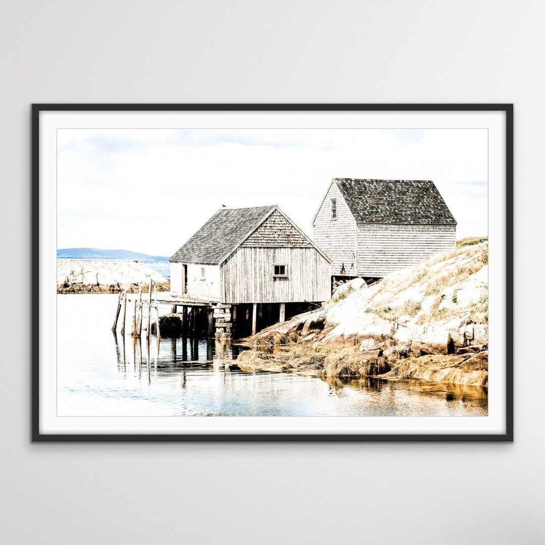 Fishing Hut - Hamptons and Coastal Style Photographic Print - I Heart Wall Art
