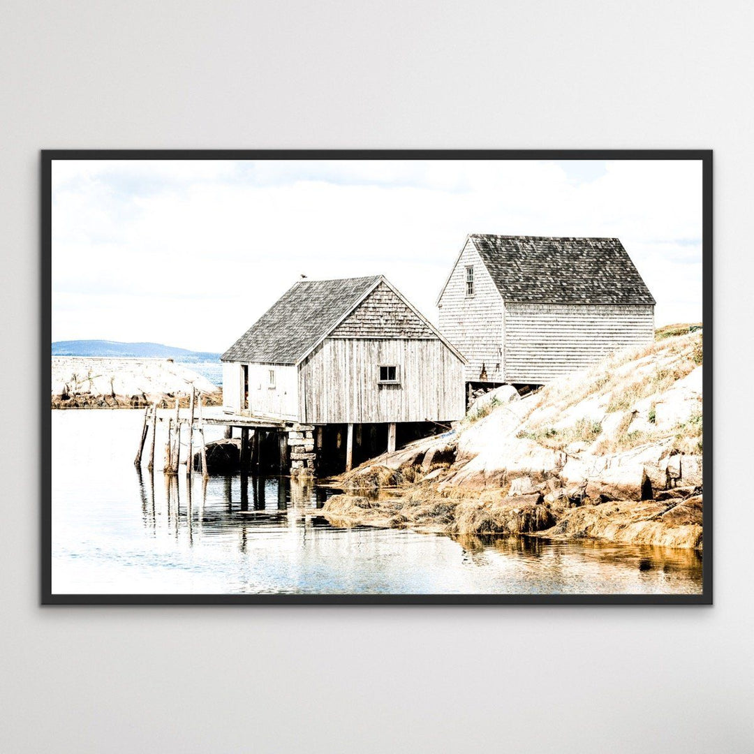 Fishing Hut - Hamptons and Coastal Style Photographic Print - I Heart Wall Art
