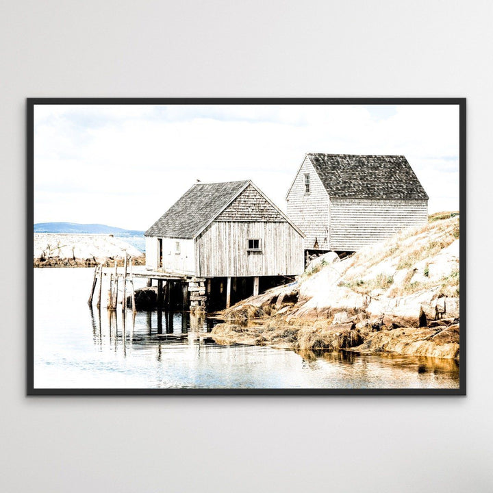 Fishing Hut - Hamptons and Coastal Style Photographic Print - I Heart Wall Art