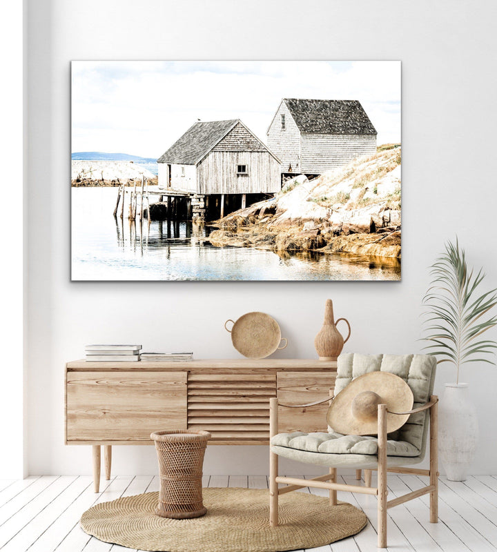 Fishing Hut - Hamptons and Coastal Style Photographic Print - I Heart Wall Art