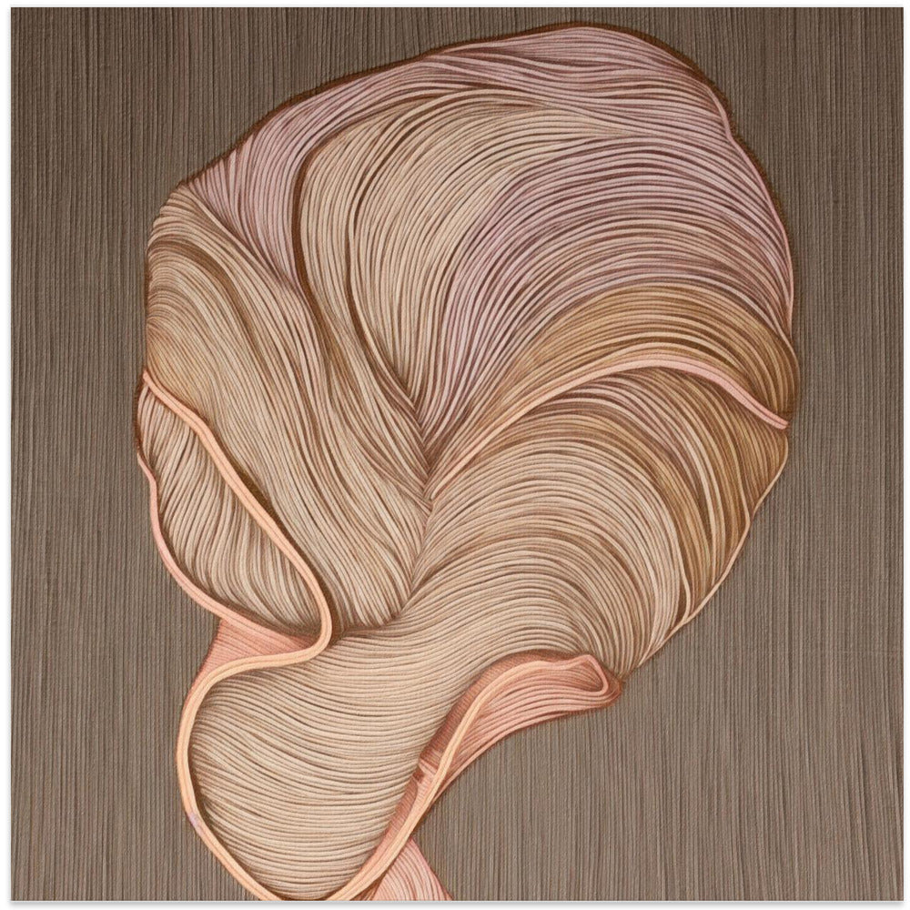Flora II - Square Stretched Canvas, Poster or Fine Art Print I Heart Wall Art