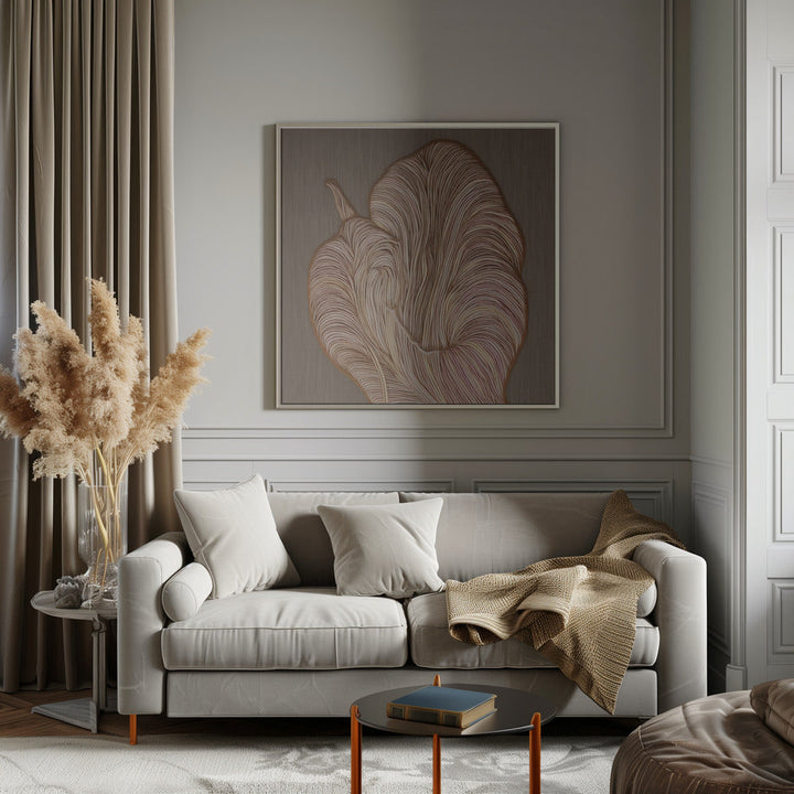 Flora IV - Square Stretched Canvas, Poster or Fine Art Print I Heart Wall Art
