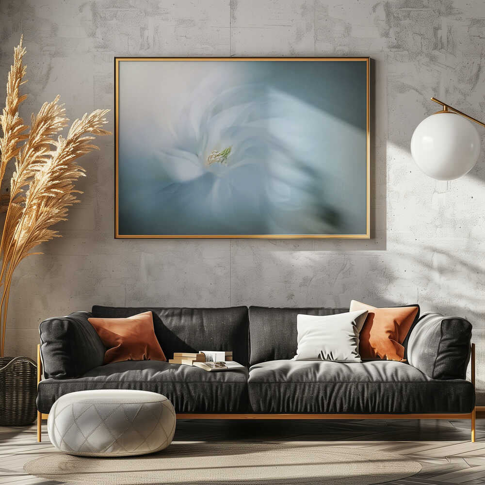 Floral Ballet - Photographic Stretched Canvas Poster or Fine Art Print