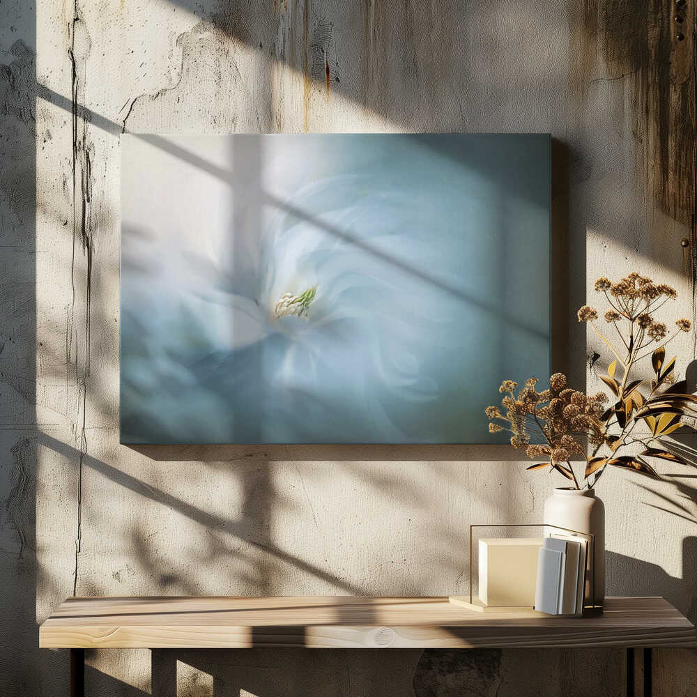 Floral Ballet - Photographic Stretched Canvas Poster or Fine Art Print