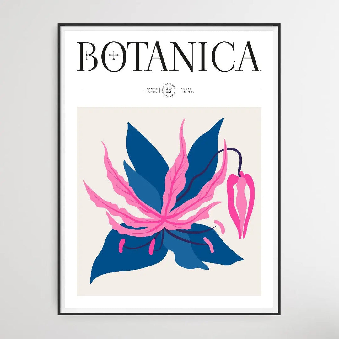 Floral Botanica Number 10 - Floral Poster Style Print Collection - I Heart Wall Art