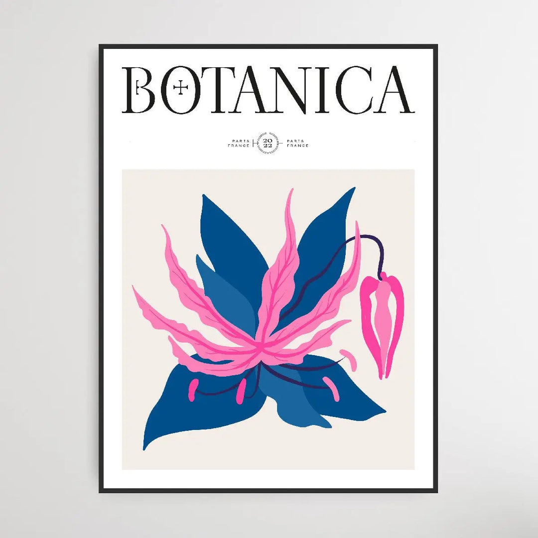 Floral Botanica Number 10 - Floral Poster Style Print Collection - I Heart Wall Art