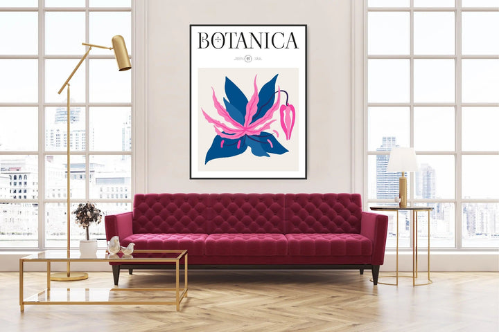 Floral Botanica Number 10 - Floral Poster Style Print Collection - I Heart Wall Art