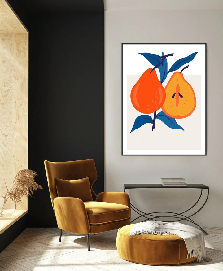 Floral Botanica Number 12 - Floral Poster Style Print Collection - I Heart Wall Art