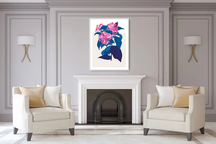 Floral Botanica Number 17 - Floral Poster Style Print Collection I Heart Wall Art Australia 