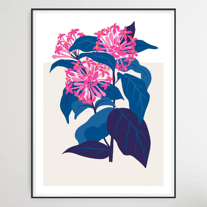 Floral Botanica Number 17 - Floral Poster Style Print Collection I Heart Wall Art Australia 