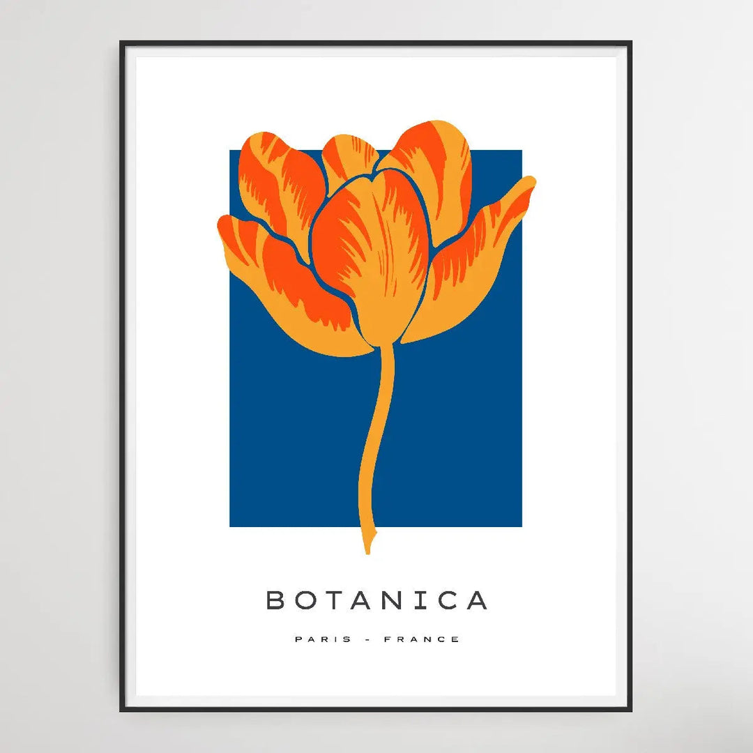 Floral Botanica Number 18 - Floral Poster Style Print Collection - I Heart Wall Art