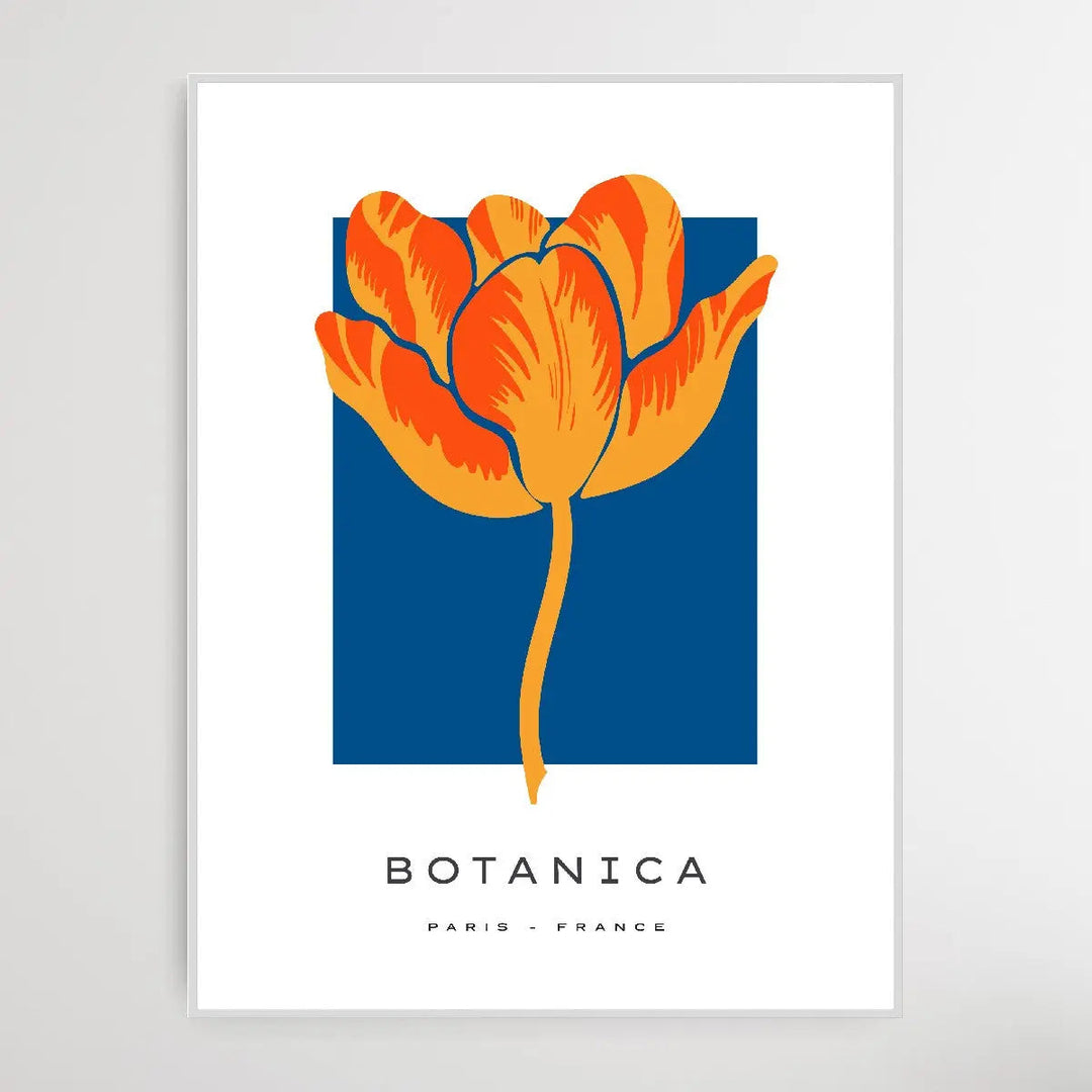 Floral Botanica Number 18 - Floral Poster Style Print Collection - I Heart Wall Art