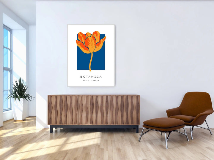 Floral Botanica Number 18 - Floral Poster Style Print Collection - I Heart Wall Art