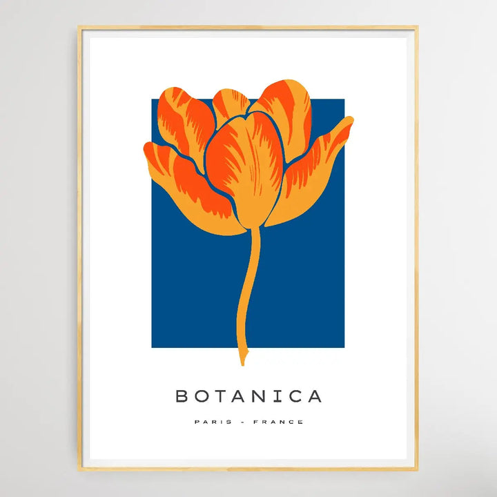 Floral Botanica Number 18 - Floral Poster Style Print Collection - I Heart Wall Art
