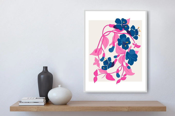 Floral Botanica Number 19 - Floral Poster Style Print Collection I Heart Wall Art Australia 