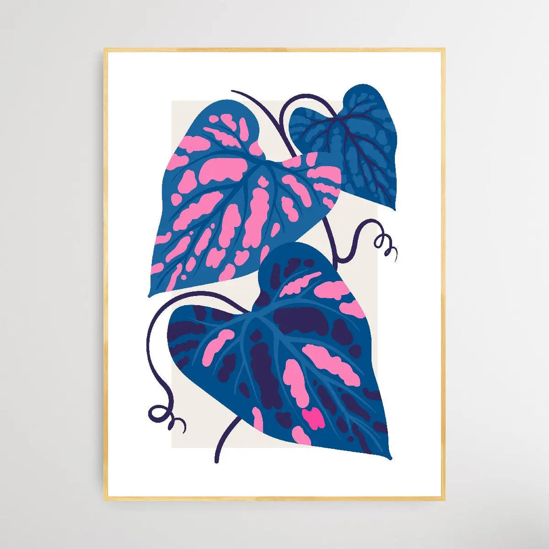 Floral Botanica Number 2 - Floral Poster Style Print Collection I Heart Wall Art Australia 