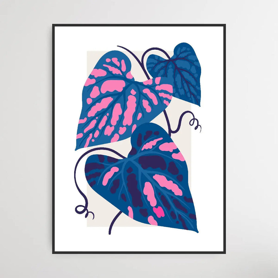 Floral Botanica Number 2 - Floral Poster Style Print Collection I Heart Wall Art Australia 