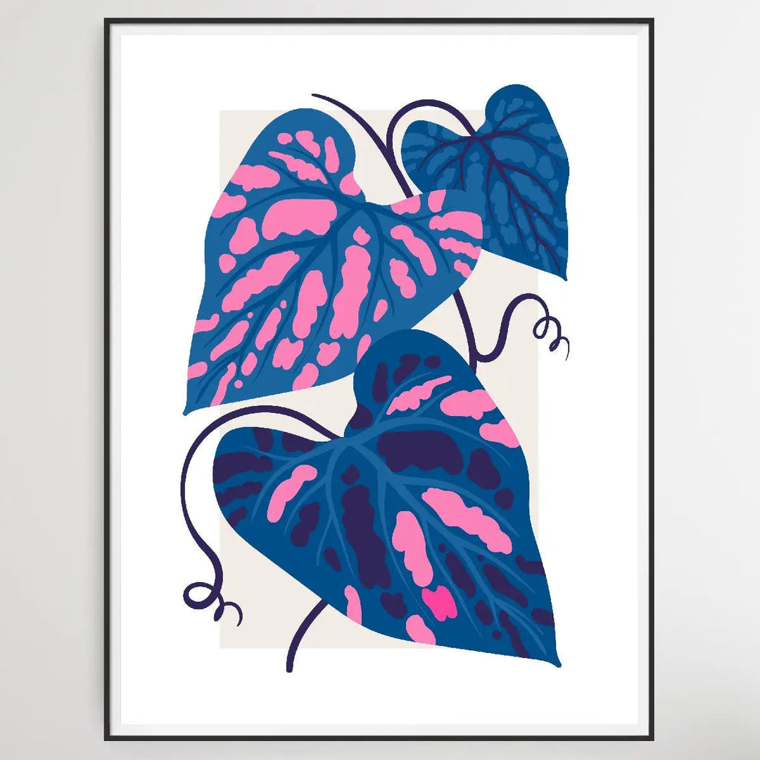 Floral Botanica Number 2 - Floral Poster Style Print Collection I Heart Wall Art Australia 