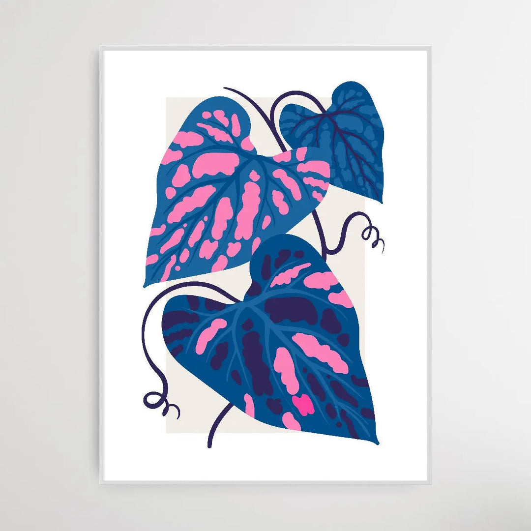 Floral Botanica Number 2 - Floral Poster Style Print Collection I Heart Wall Art Australia 