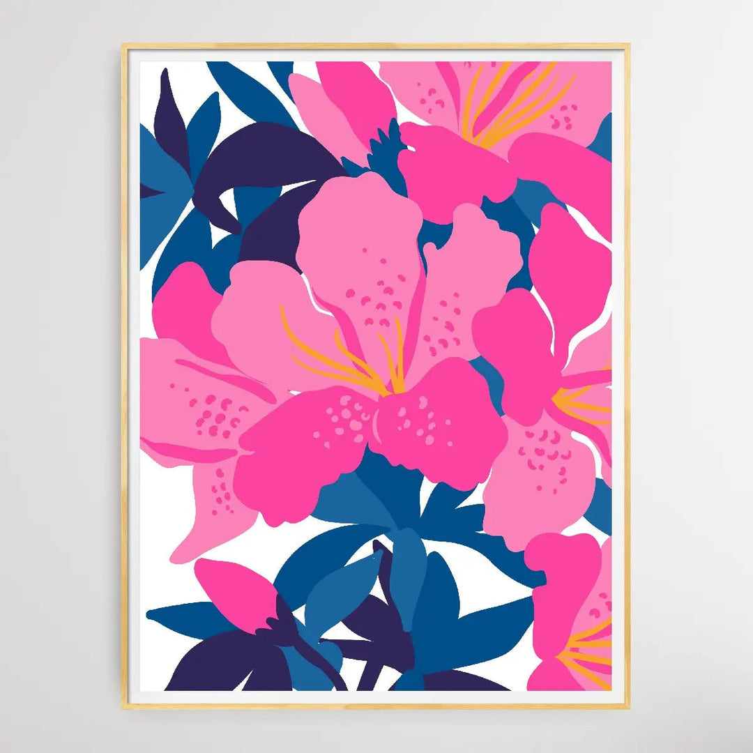Floral Botanica Number 21 - Floral Poster Style Print Collection I Heart Wall Art Australia 