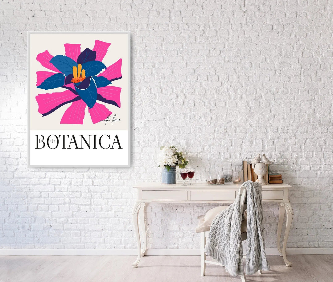 Floral Botanica Number 22 - Floral Poster Style Print Collection - I Heart Wall Art