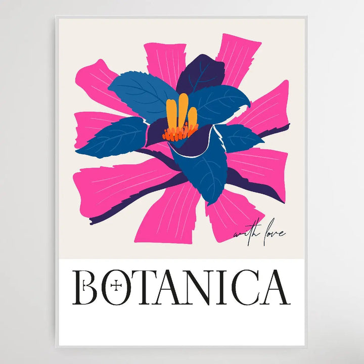 Floral Botanica Number 22 - Floral Poster Style Print Collection - I Heart Wall Art