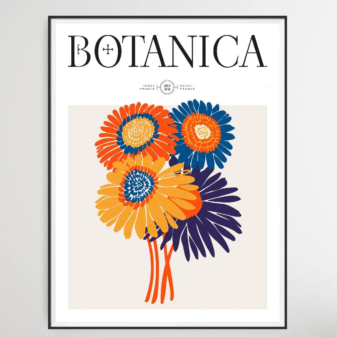 Floral Botanica Number 23 - Floral Poster Style Print Collection - I Heart Wall Art