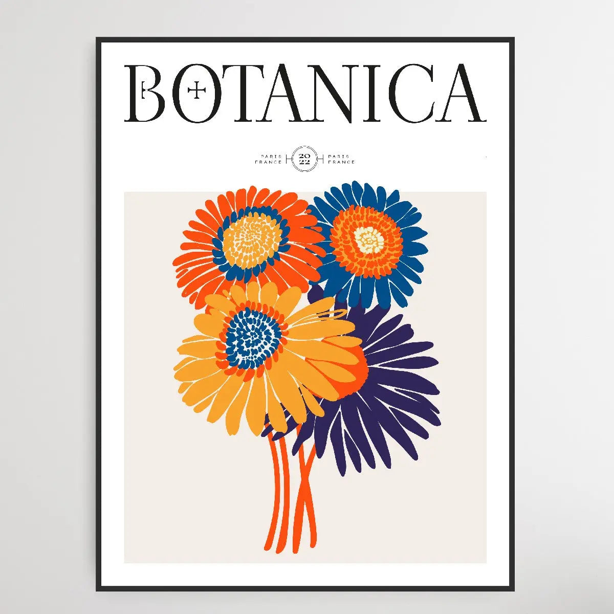 Floral Botanica Number 23 - Floral Poster Style Print Collection - I Heart Wall Art