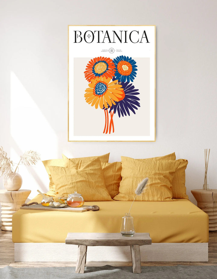 Floral Botanica Number 23 - Floral Poster Style Print Collection - I Heart Wall Art