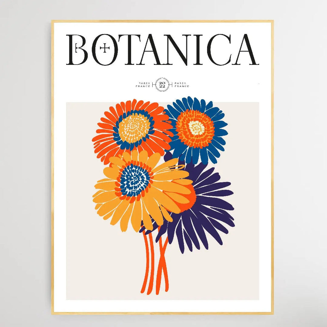 Floral Botanica Number 23 - Floral Poster Style Print Collection - I Heart Wall Art