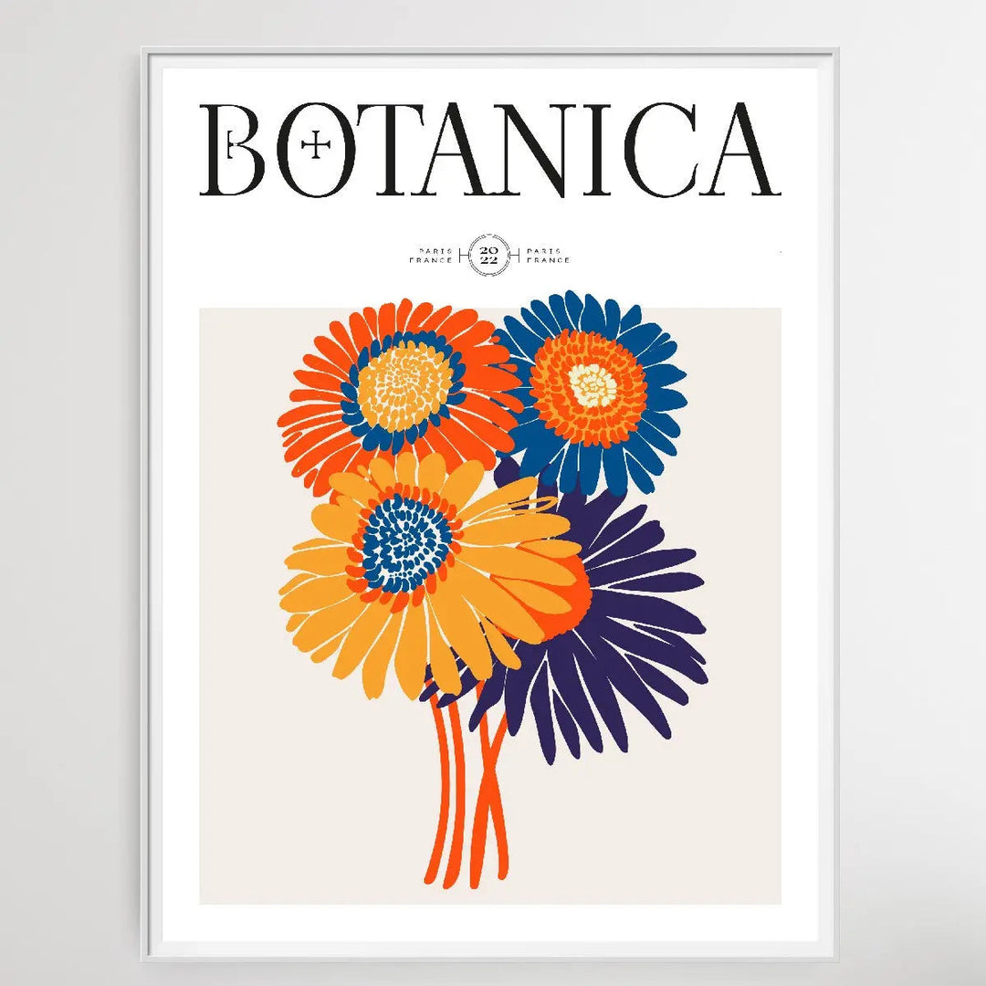 Floral Botanica Number 23 - Floral Poster Style Print Collection - I Heart Wall Art