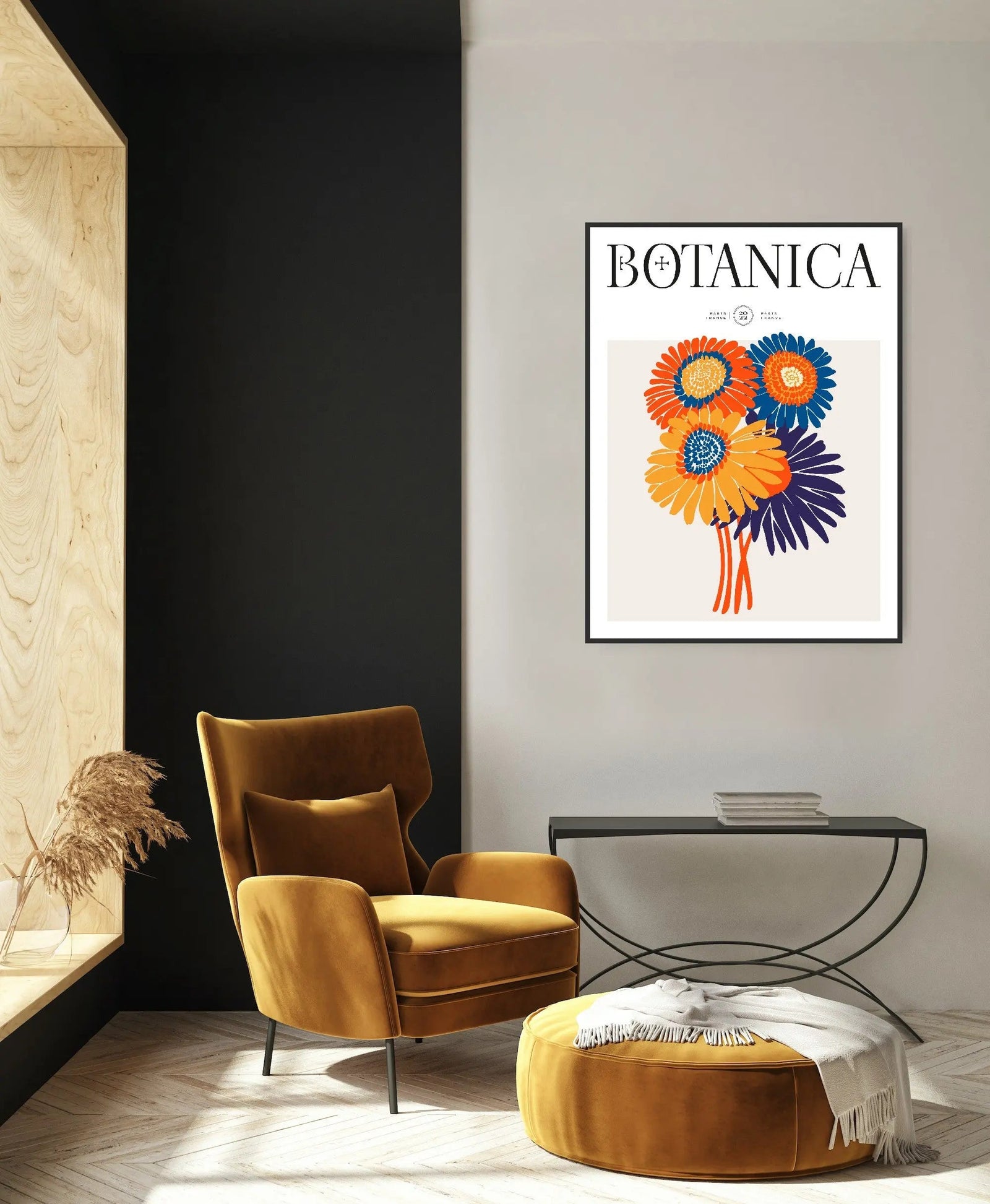 Floral Botanica Number 23 - Floral Poster Style Print Collection - I Heart Wall Art