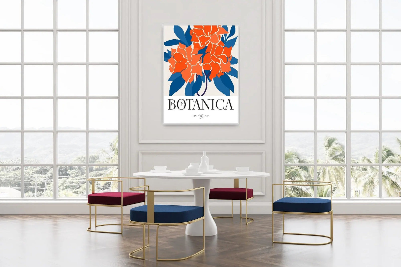 Floral Botanica Number 24 - Floral Poster Style Print Collection - I Heart Wall Art