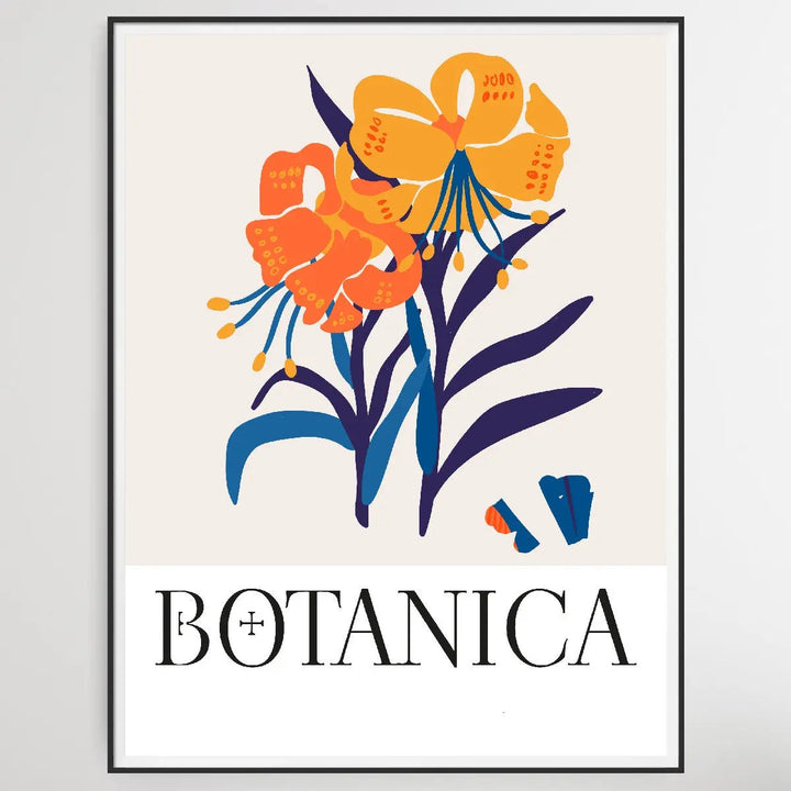 Floral Botanica Number 27 - Floral Poster Style Print Collection - I Heart Wall Art