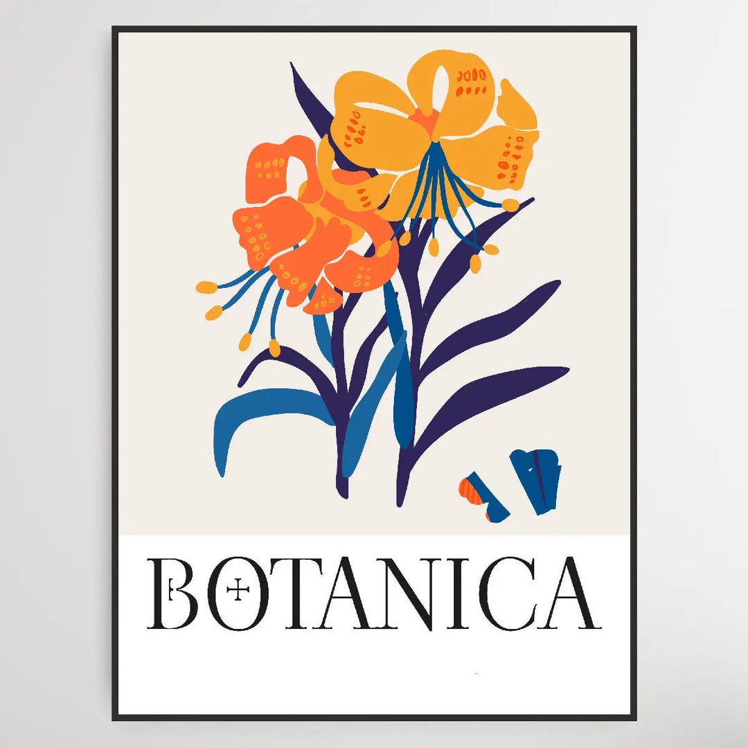 Floral Botanica Number 27 - Floral Poster Style Print Collection - I Heart Wall Art