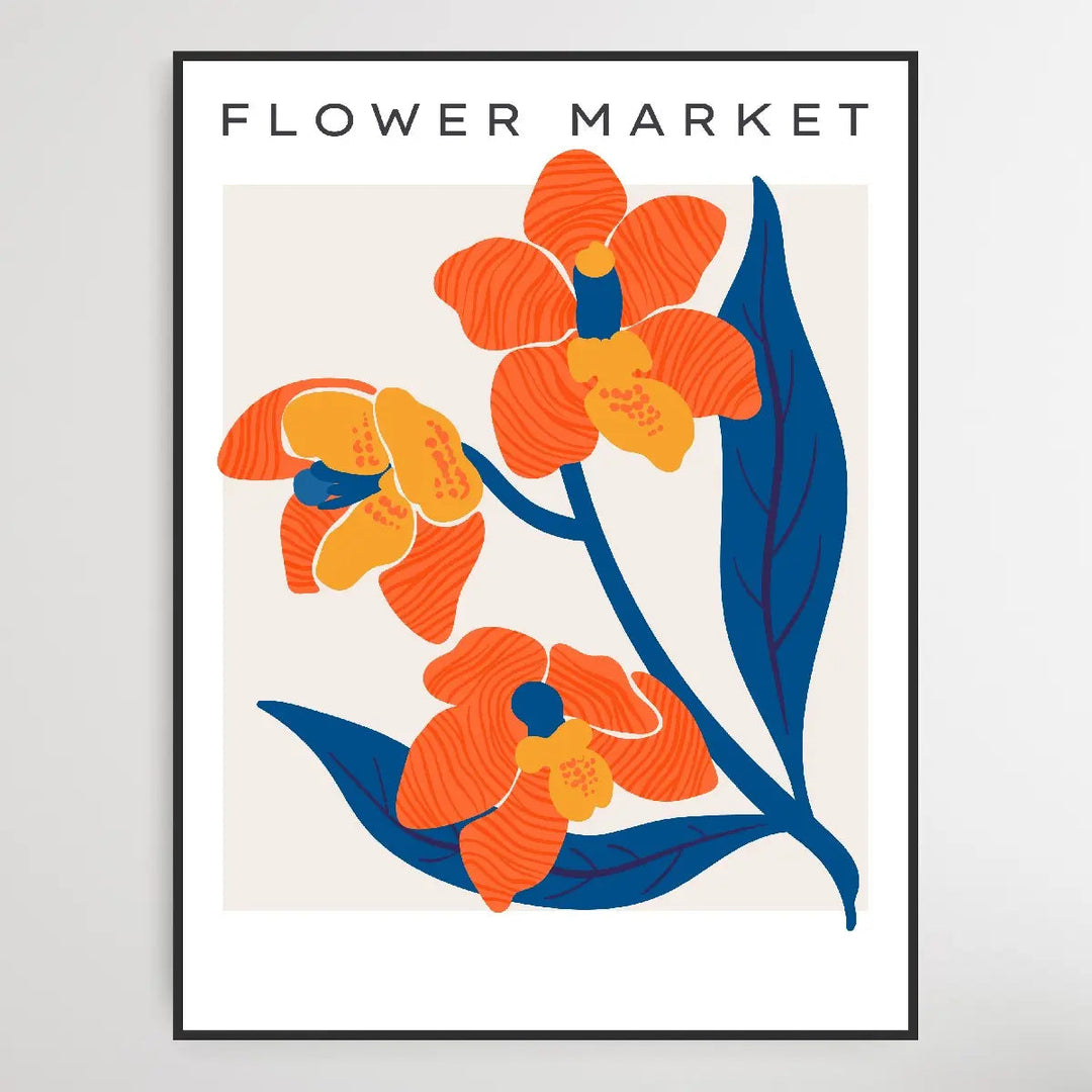 Floral Botanica Number 29 - Floral Poster Style Print Collection - I Heart Wall Art
