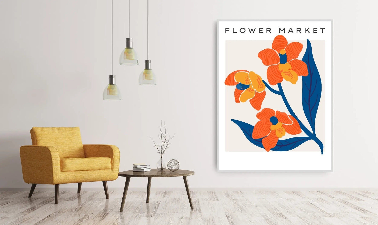 Floral Botanica Number 29 - Floral Poster Style Print Collection - I Heart Wall Art