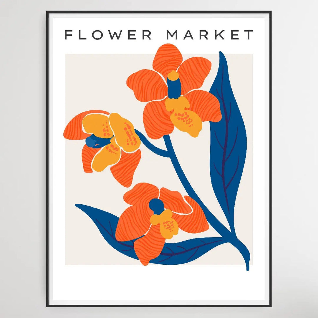 Floral Botanica Number 29 - Floral Poster Style Print Collection - I Heart Wall Art