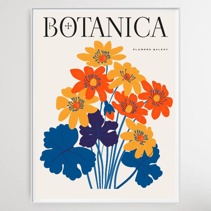 Floral Botanica Number 4 - Floral Poster Style Print Collection I Heart Wall Art Australia 
