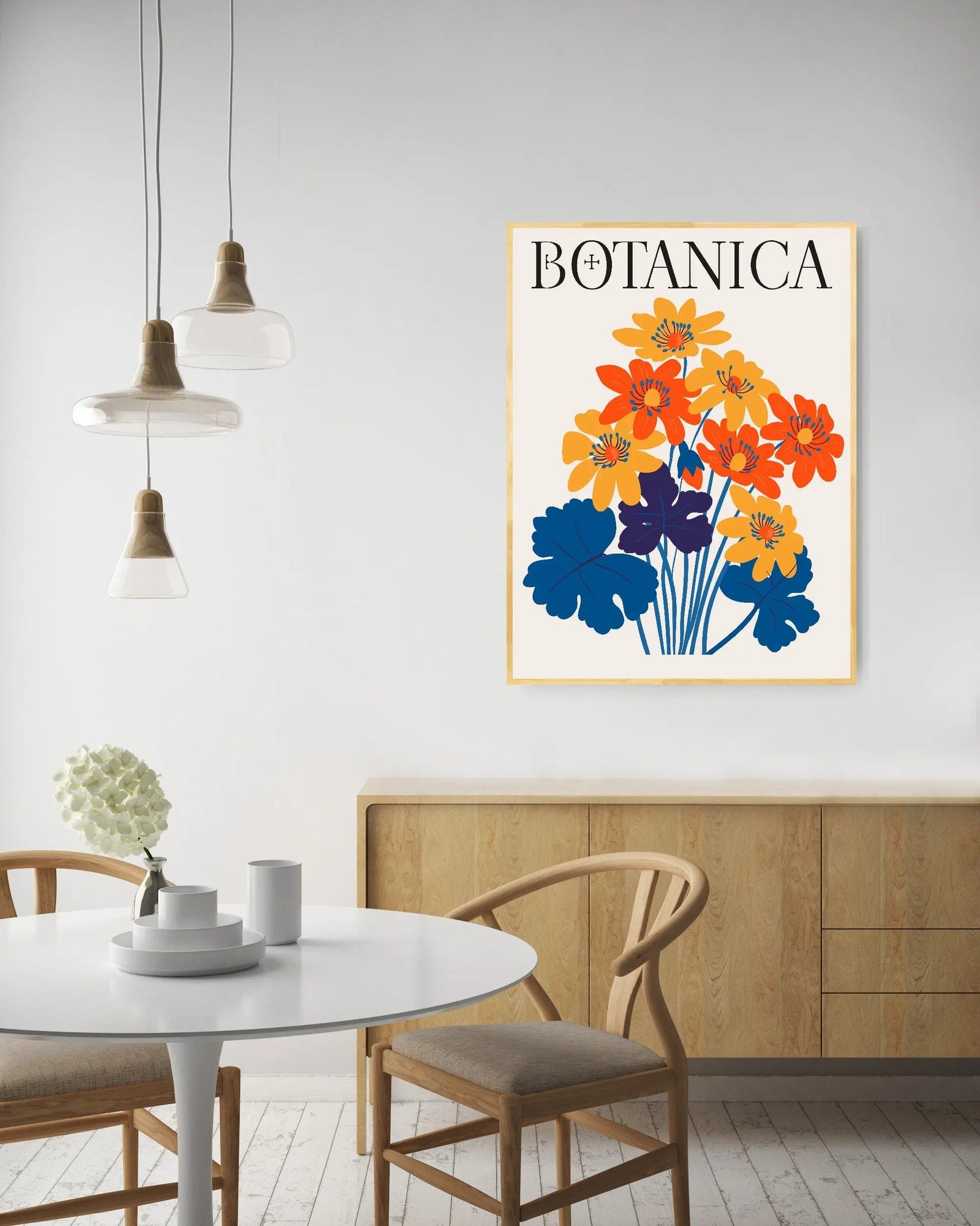 Floral Botanica Number 5 - Floral Poster Style Print Collection I Heart Wall Art Australia 