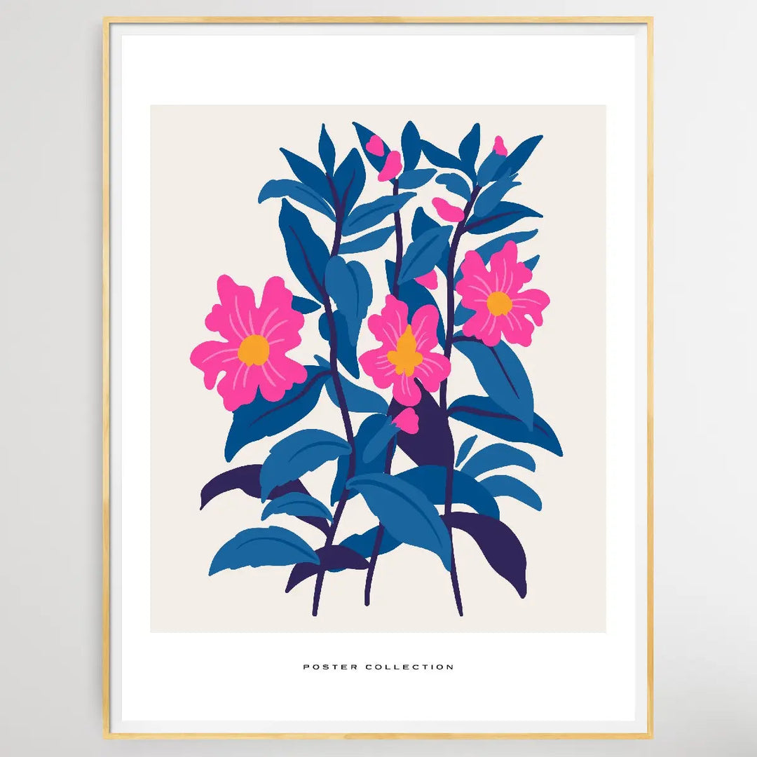 Floral Botanica Number 7 - Floral Poster Style Print Collection - I Heart Wall Art
