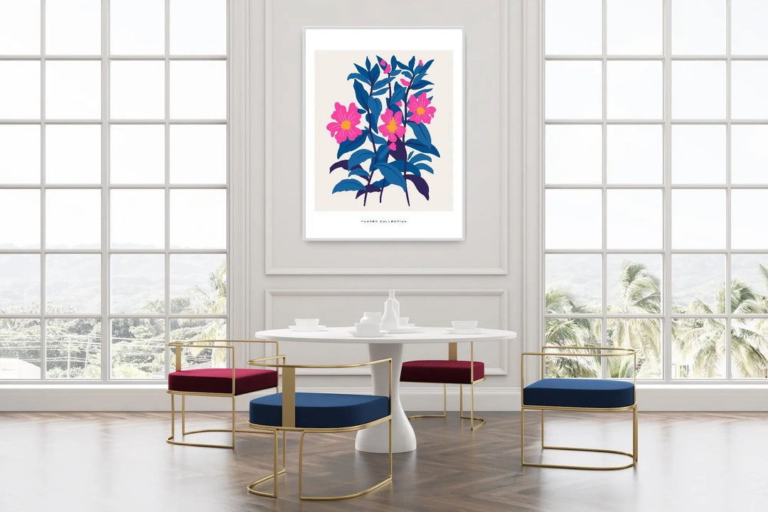 Floral Botanica Number 7 - Floral Poster Style Print Collection - I Heart Wall Art