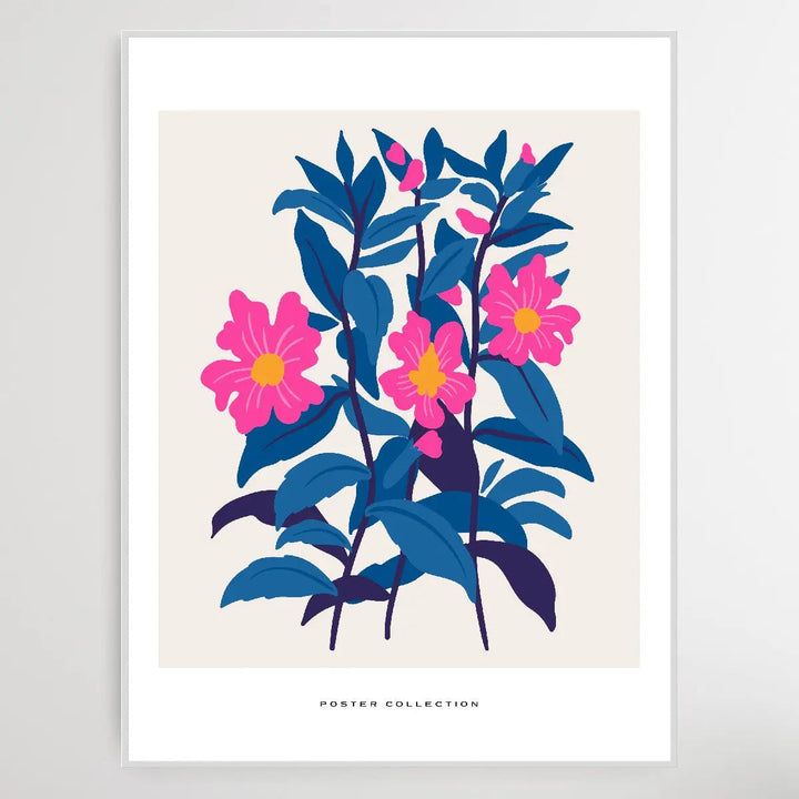 Floral Botanica Number 7 - Floral Poster Style Print Collection - I Heart Wall Art