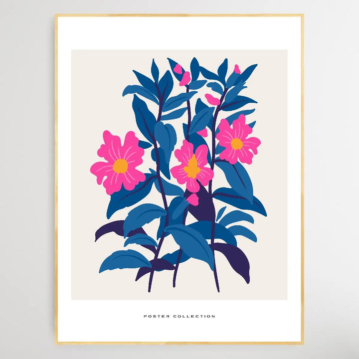 Floral Botanica Number 7 - Floral Poster Style Print Collection - I Heart Wall Art