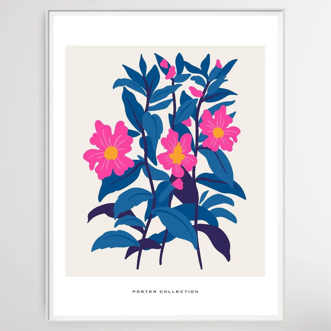 Floral Botanica Number 7 - Floral Poster Style Print Collection - I Heart Wall Art