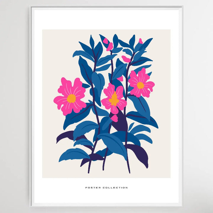 Floral Botanica Number 7 - Floral Poster Style Print Collection - I Heart Wall Art